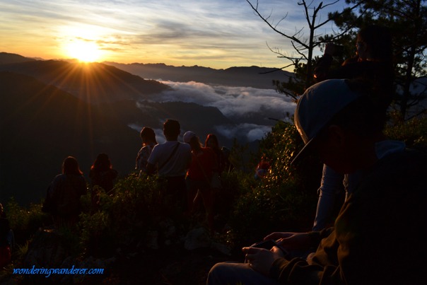 Sunrise in Kiltepan, Sagada, Mountain Province, Philippines
