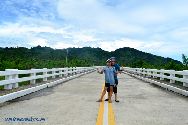 Road to Dinadiawan Beach