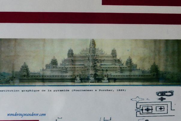 Paint of Baphuon Temple - Siem Reap, Cambodia