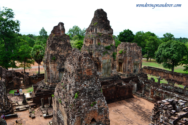 Tall towers of Pre Rup Temple - Siem Reap