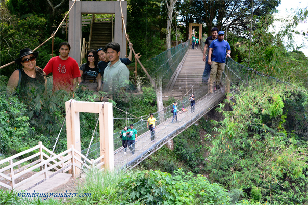 Hanging Bridge of Eco-trail - Picnic Grove - Tagaytay City, Cavite