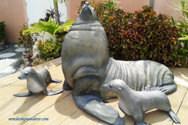 Sea Lion Statues at Ocean Adventure Subic Bay