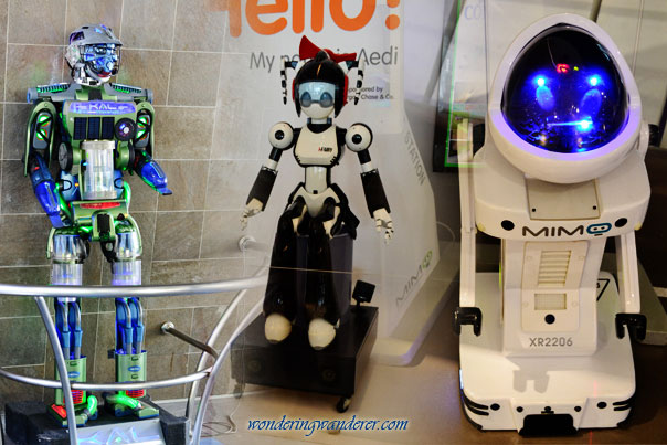 Robotics exhibit