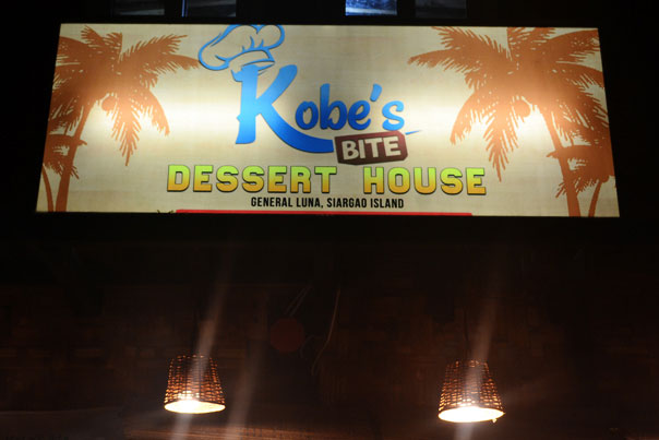 Where to Eat in Siargao? Kobe's Bite Dessert House