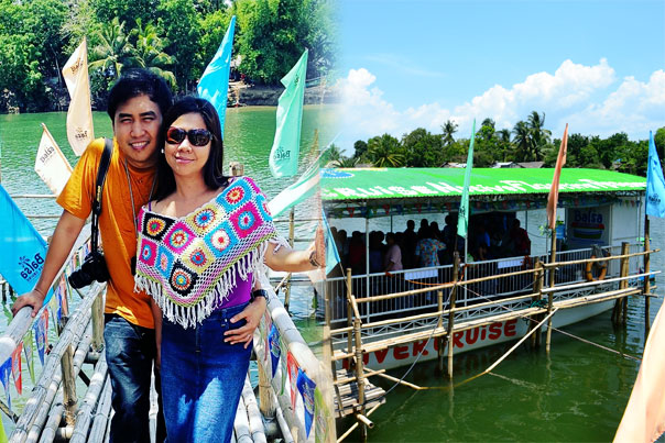 Balsa River Cruise: Native Floating Restaurant with couple